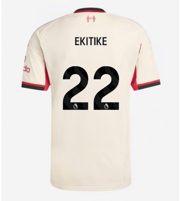 Liverpool Hugo Ekitike #22 Segunda Equipación 2025-26 Manga Corta